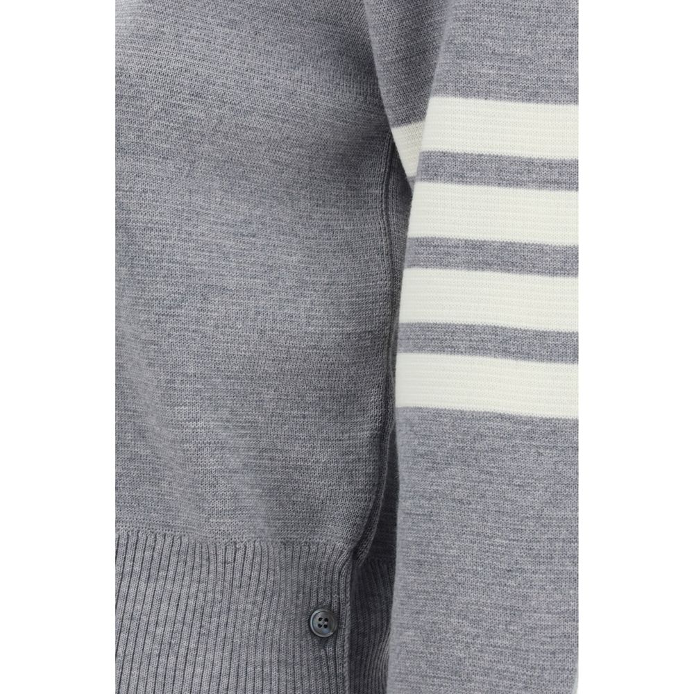Thom Browne Gray Sweatshirt detail view
