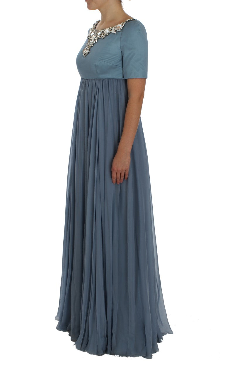 Dolce & Gabbana Blue Long Dress for Women alternate view