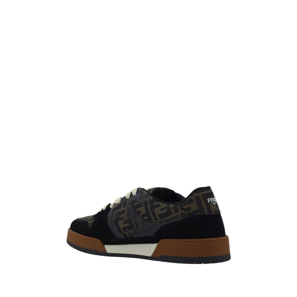 Fendi Multicolor Low Top Sneakers for Men detail view