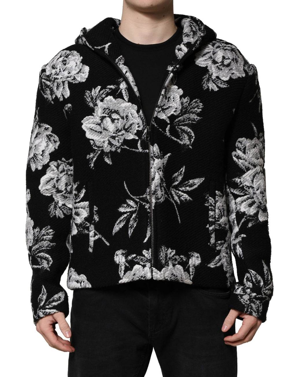 Dolce & Gabbana Black Shell Jacket for Men alternate view