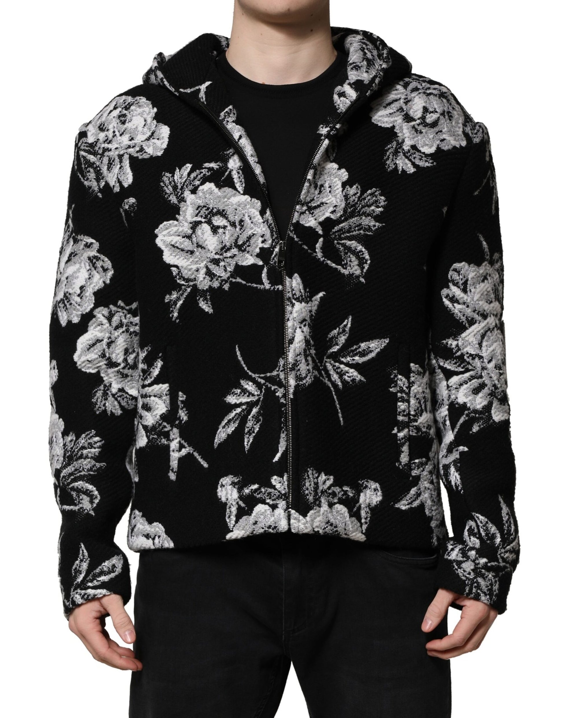 Dolce & Gabbana Black Shell Jacket for Men