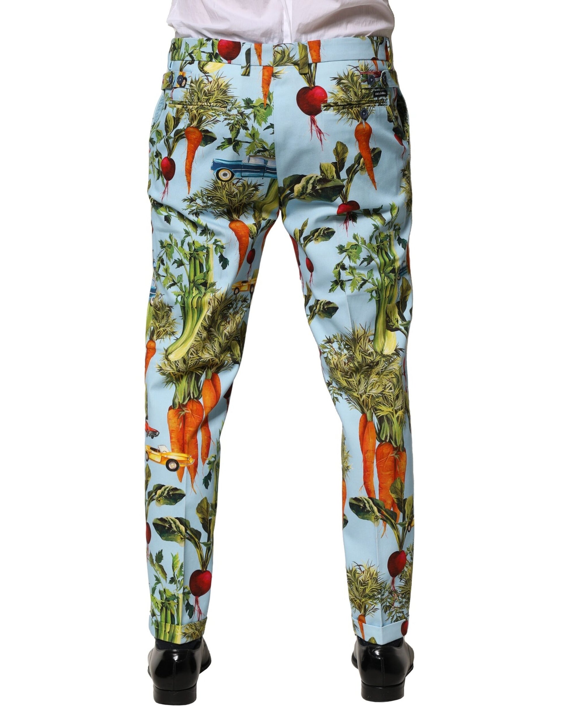 Dolce & Gabbana Multicolor Chino Pants for Men side view