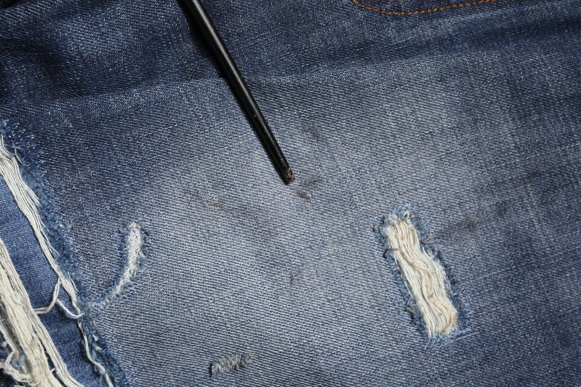 Dolce & Gabbana Blue Straight Leg Jeans for Men additional view