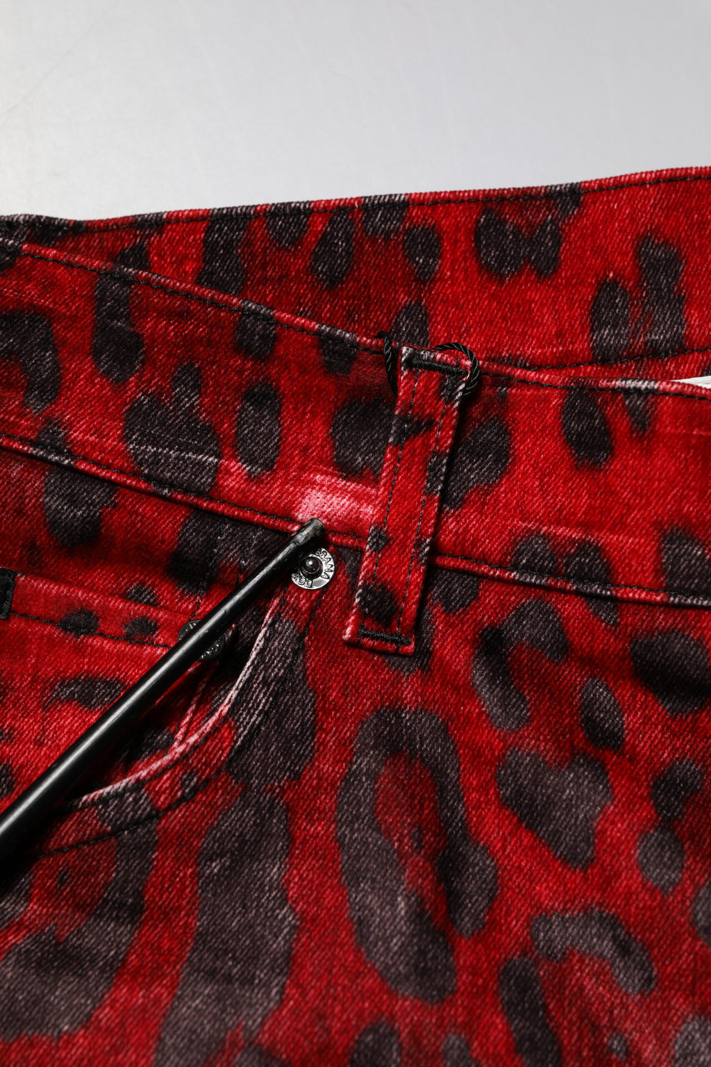 Dolce & Gabbana Red Skinny Jeans for Men additional view