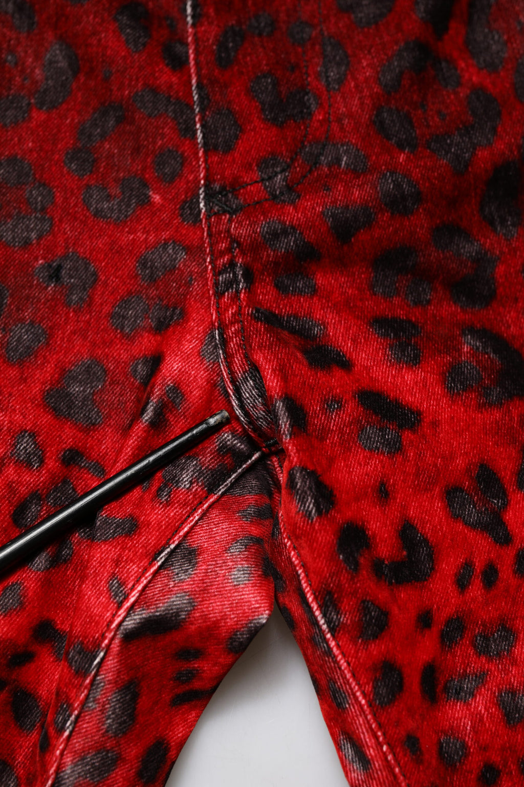 Dolce & Gabbana Red Skinny Jeans for Men additional view