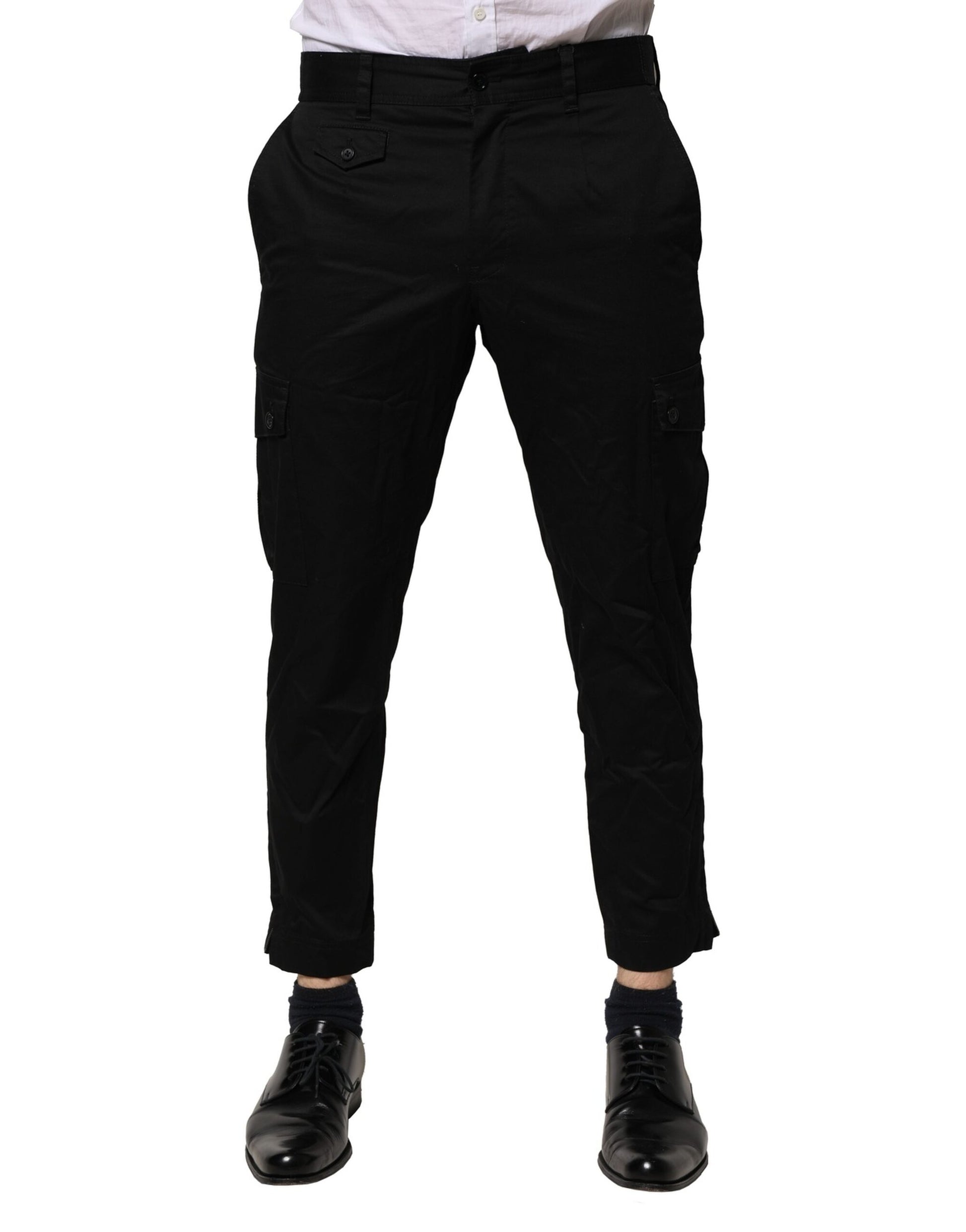 Dolce & Gabbana Black Dress Pants for Men