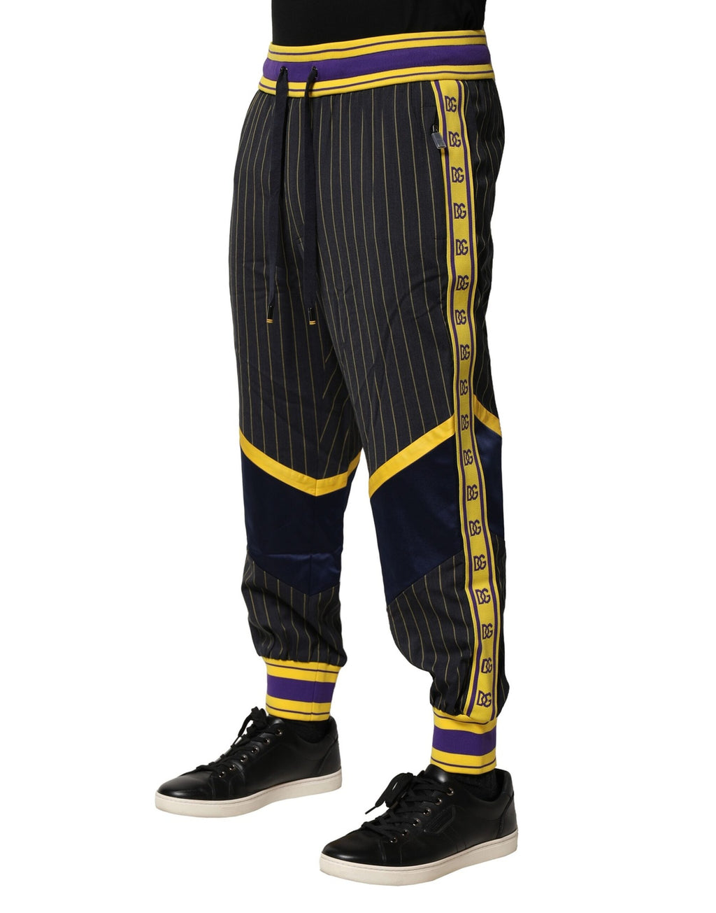 Dolce & Gabbana Multicolor Athletic Pants for Men detail view