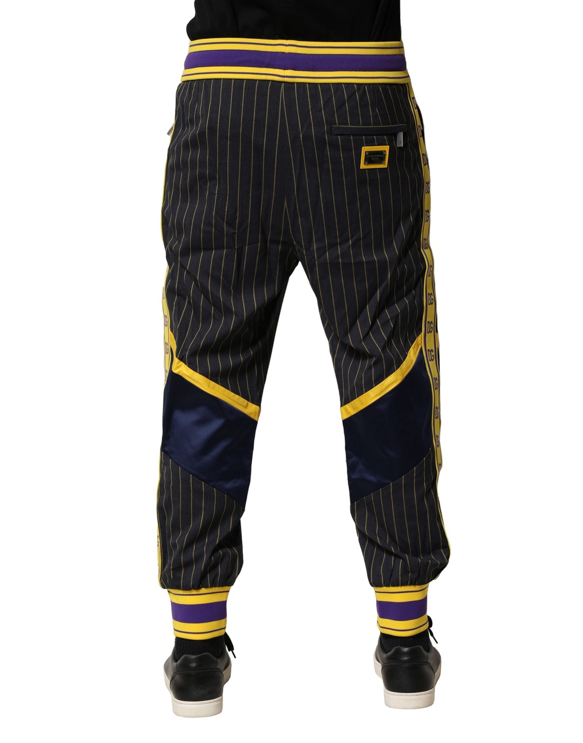 Dolce & Gabbana Multicolor Athletic Pants for Men side view