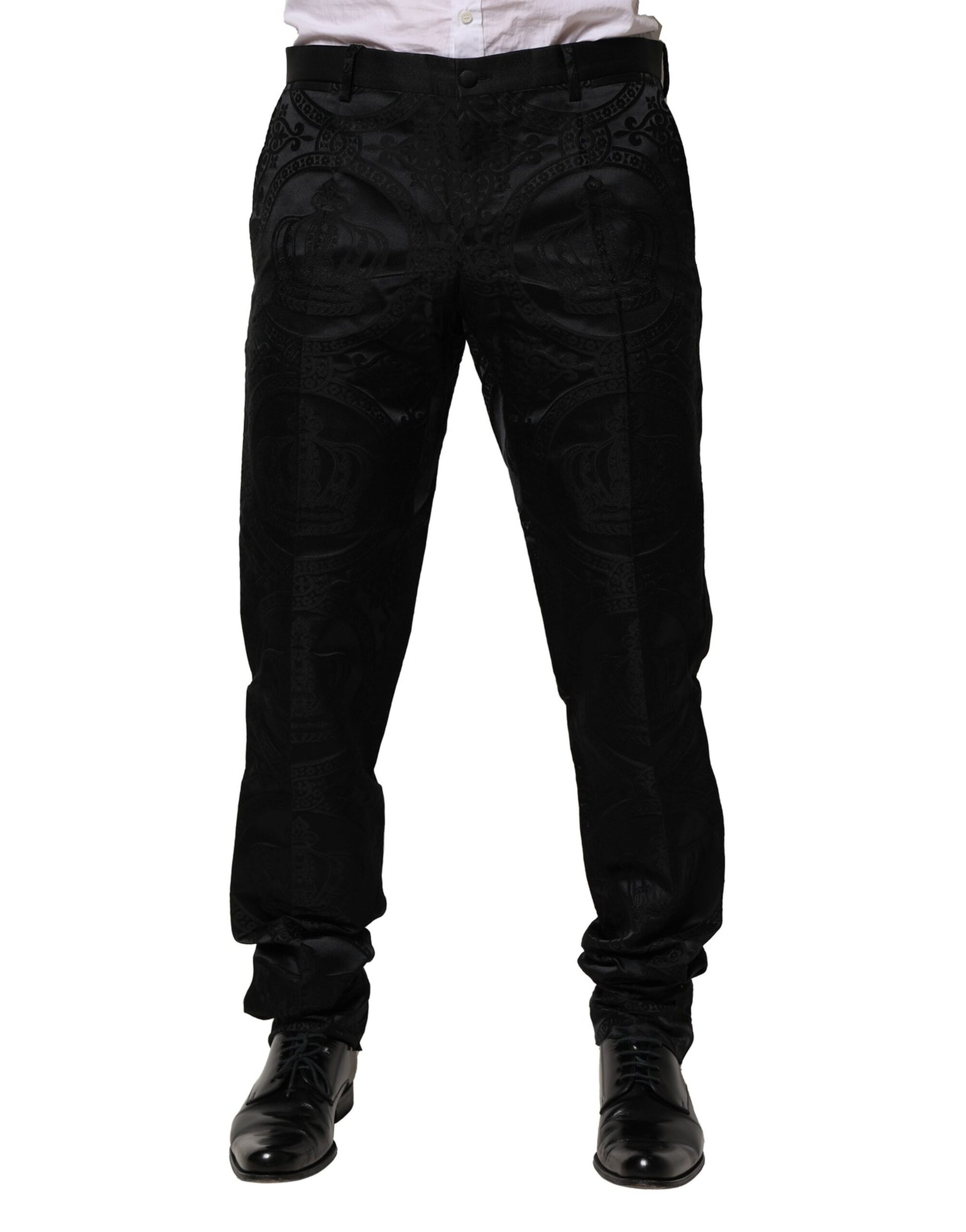 Dolce & Gabbana Black Dress Pants for Men alternate view