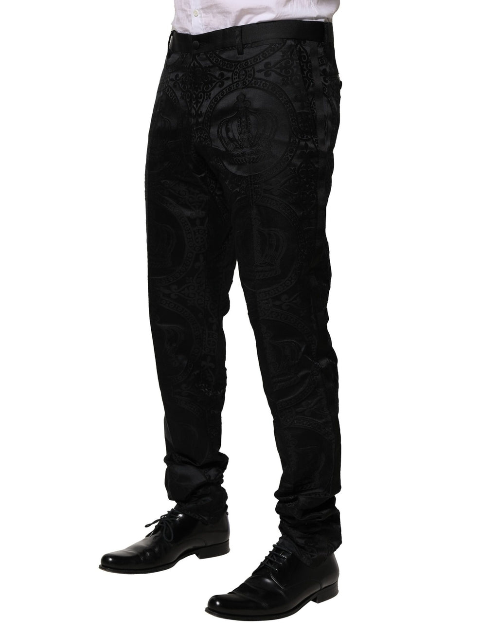 Dolce & Gabbana Black Dress Pants for Men detail view