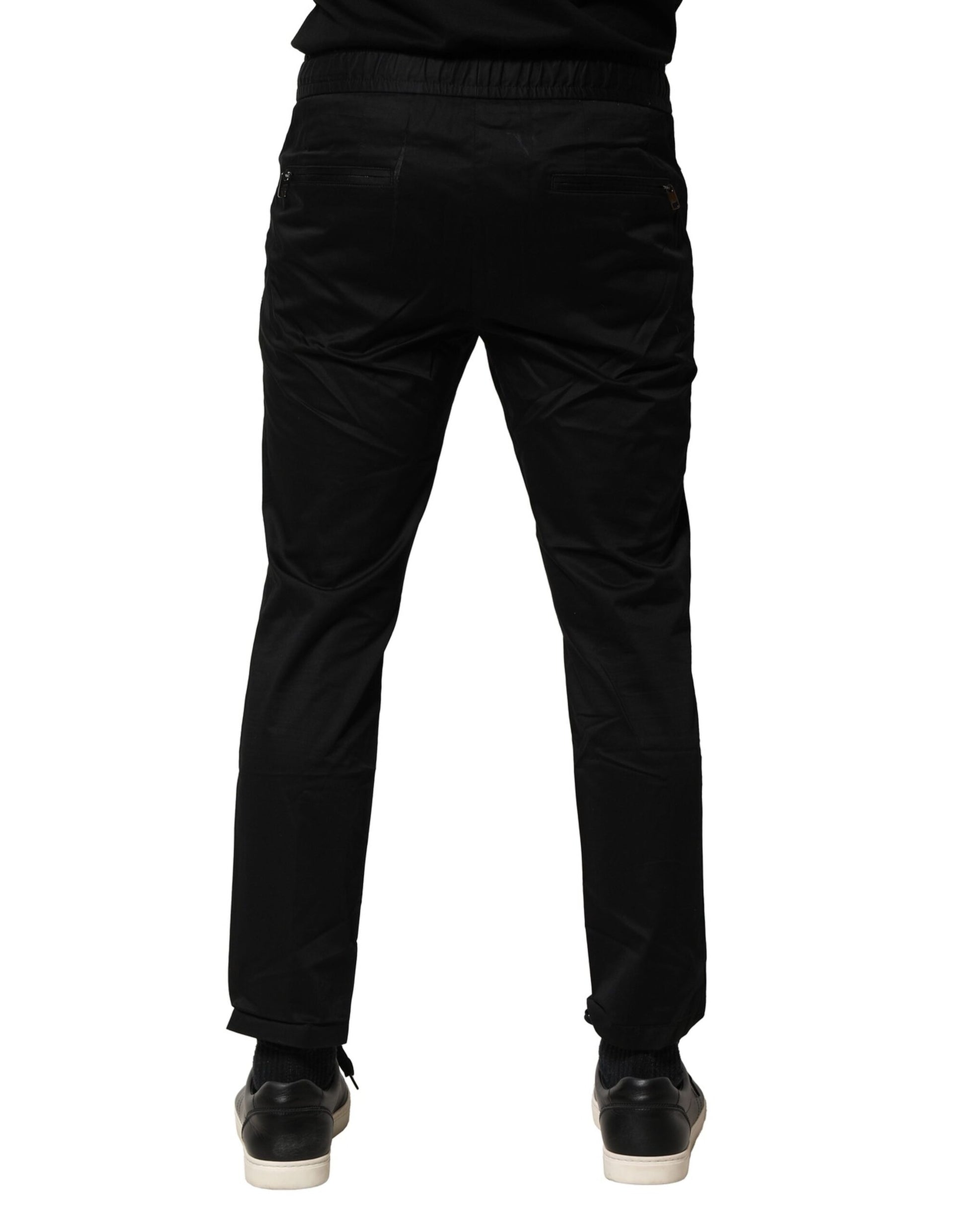 Dolce & Gabbana Black Athletic Pants for Men side view