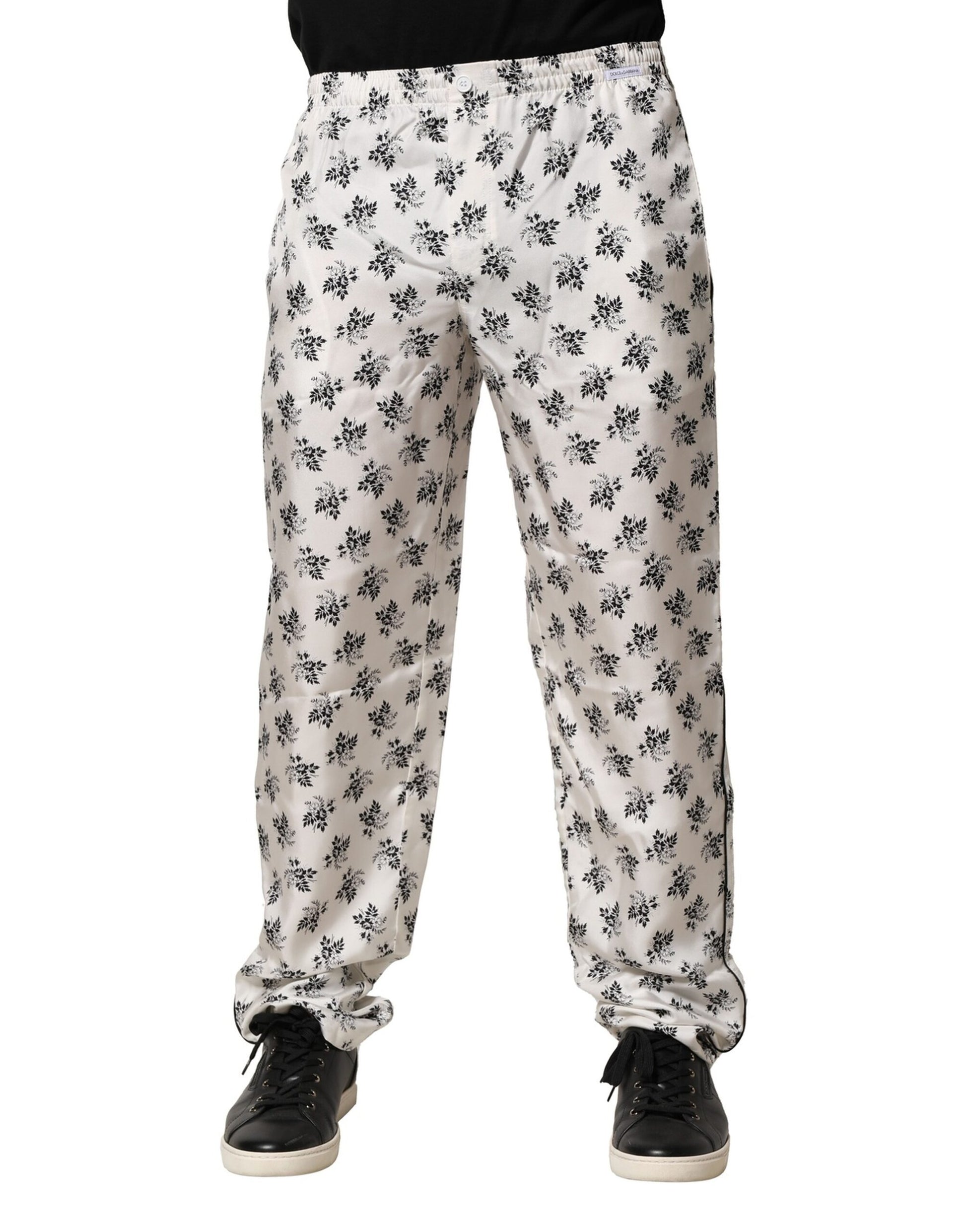 Dolce & Gabbana White Chino Pants for Men
