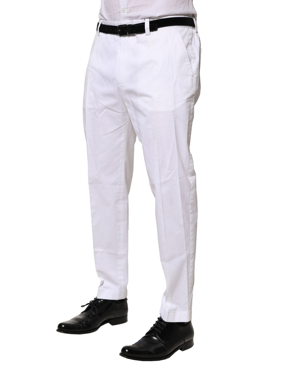 Dolce & Gabbana White Dress Pants for Men detail view