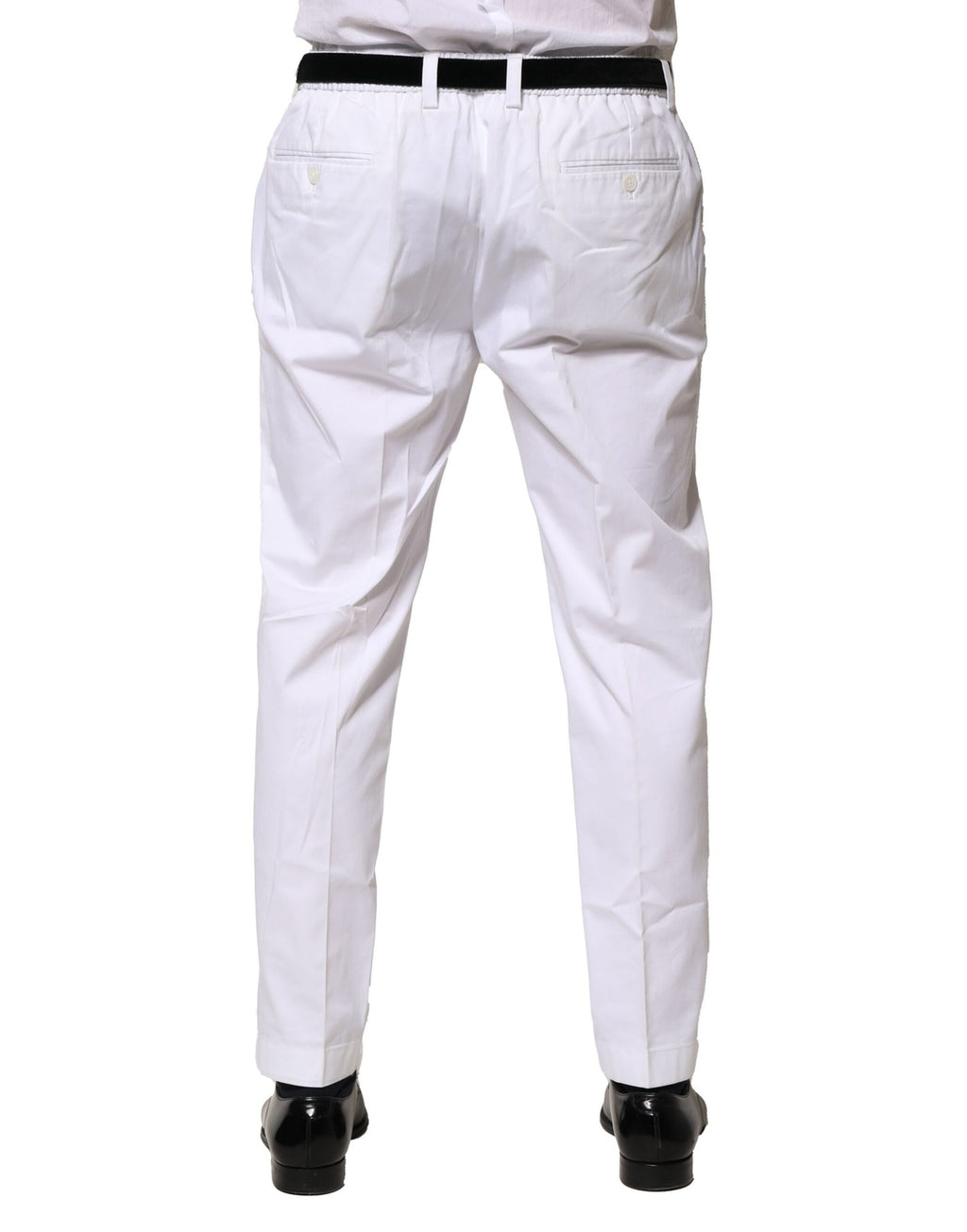 Dolce & Gabbana White Dress Pants for Men side view