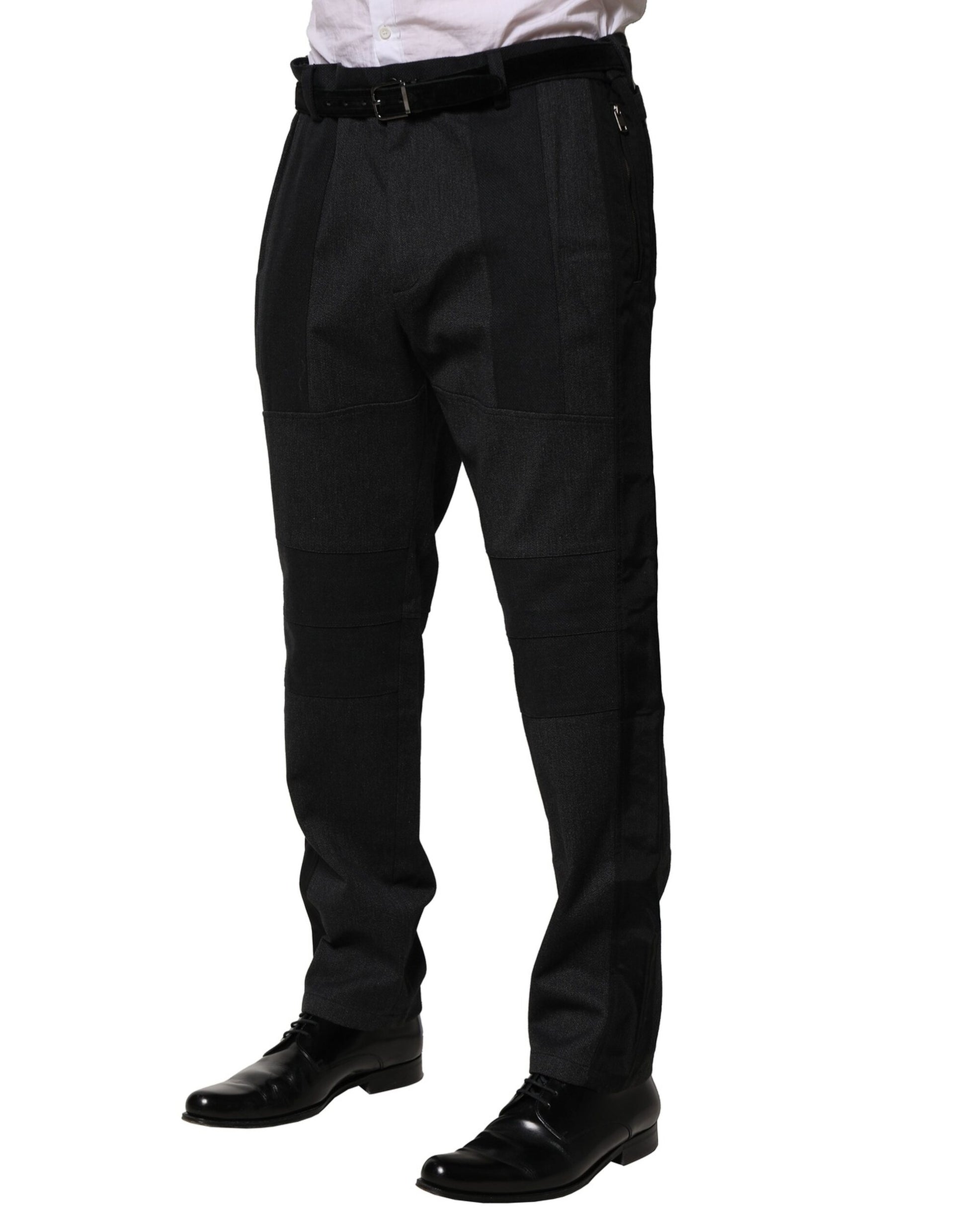 Dolce & Gabbana Black Dress Pants for Men detail view