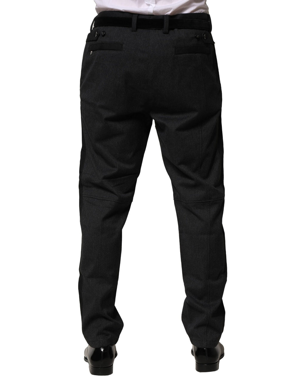 Dolce & Gabbana Black Dress Pants for Men side view