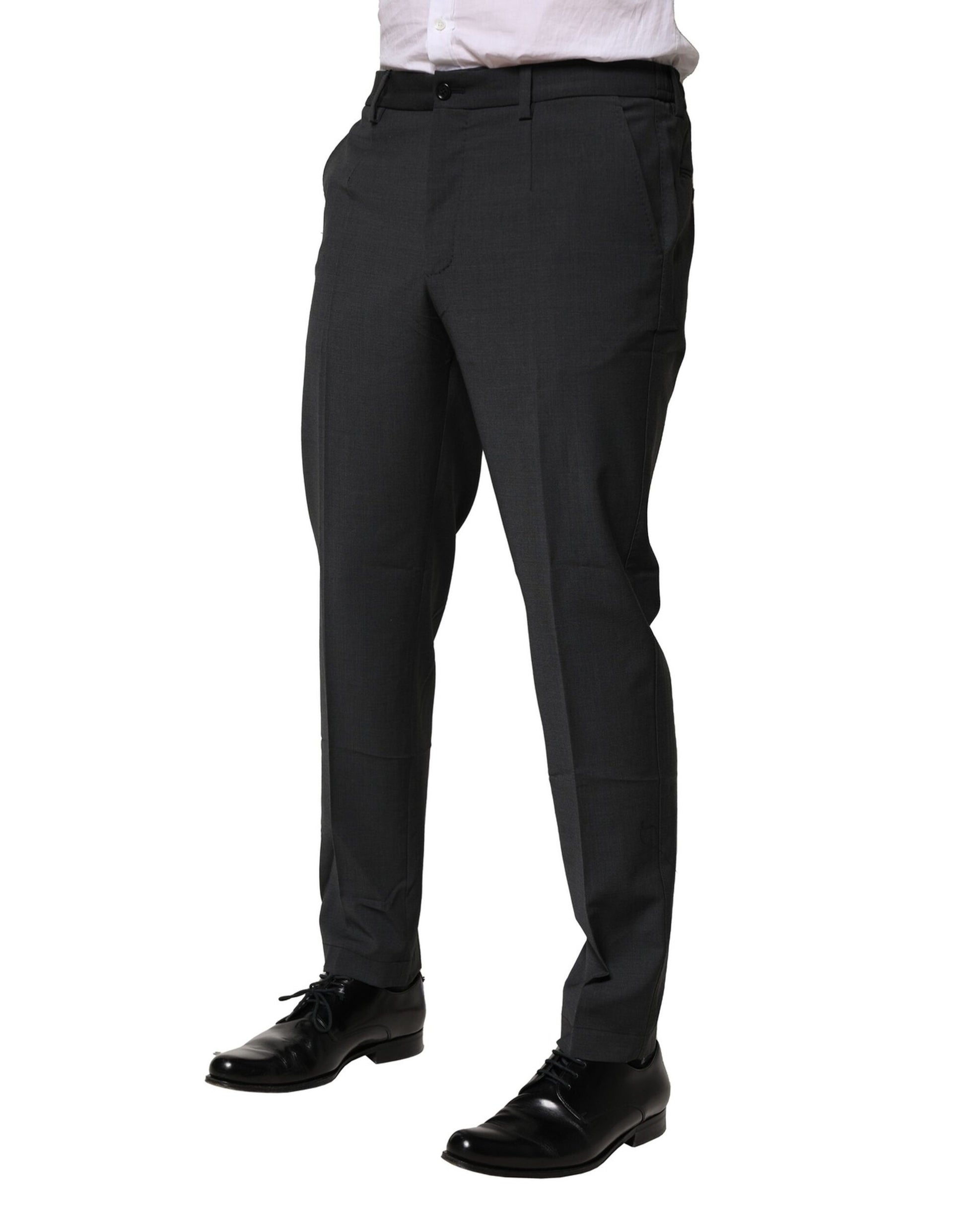 Dolce & Gabbana Black Dress Pants for Men detail view