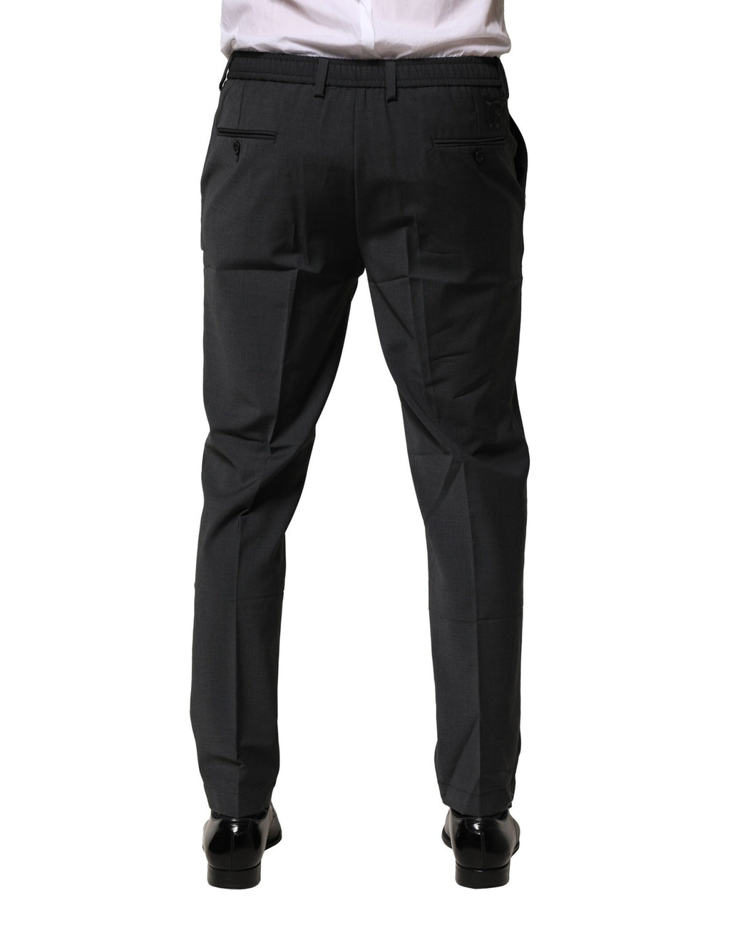 Dolce & Gabbana Black Dress Pants for Men side view