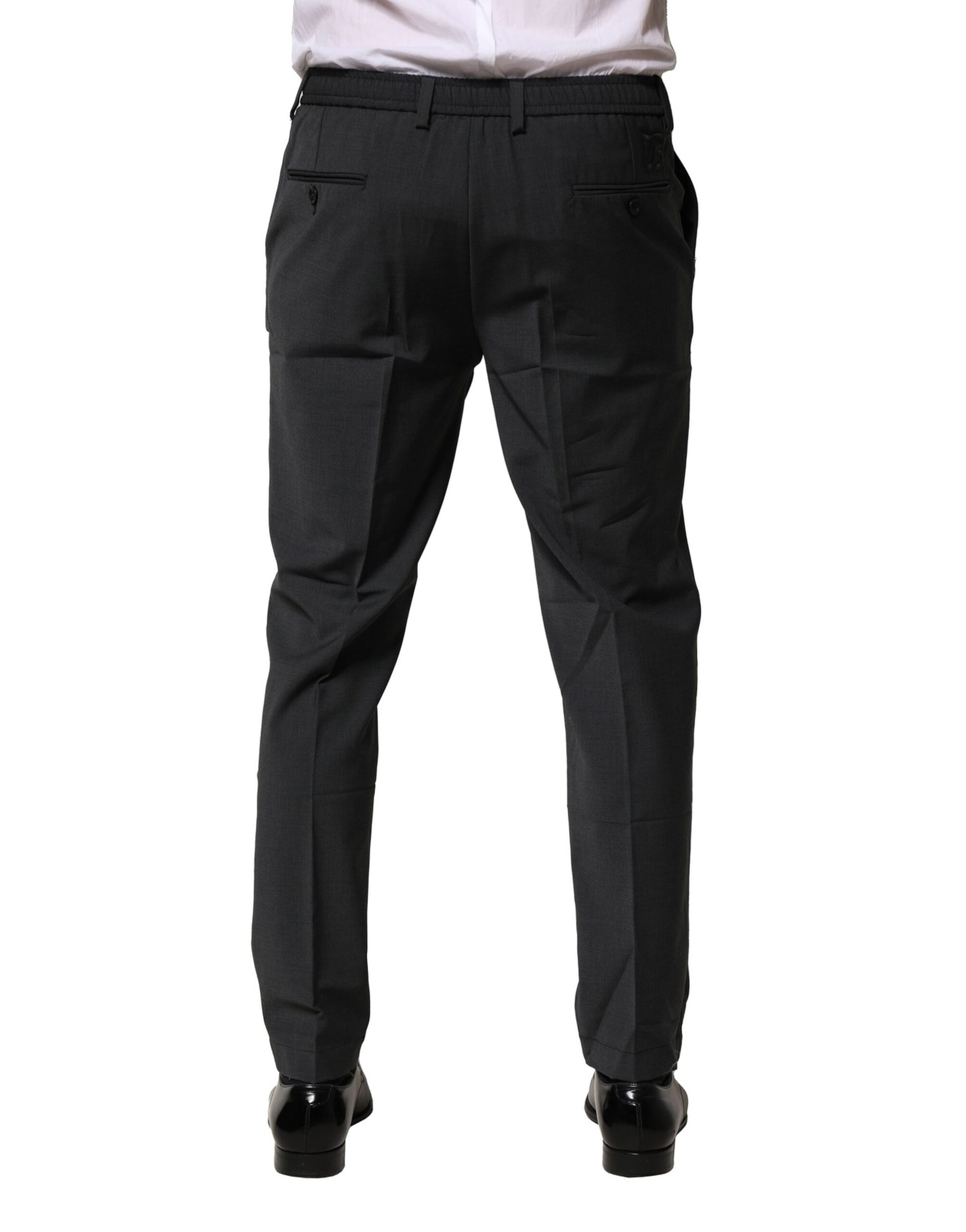 Dolce & Gabbana Black Dress Pants for Men side view