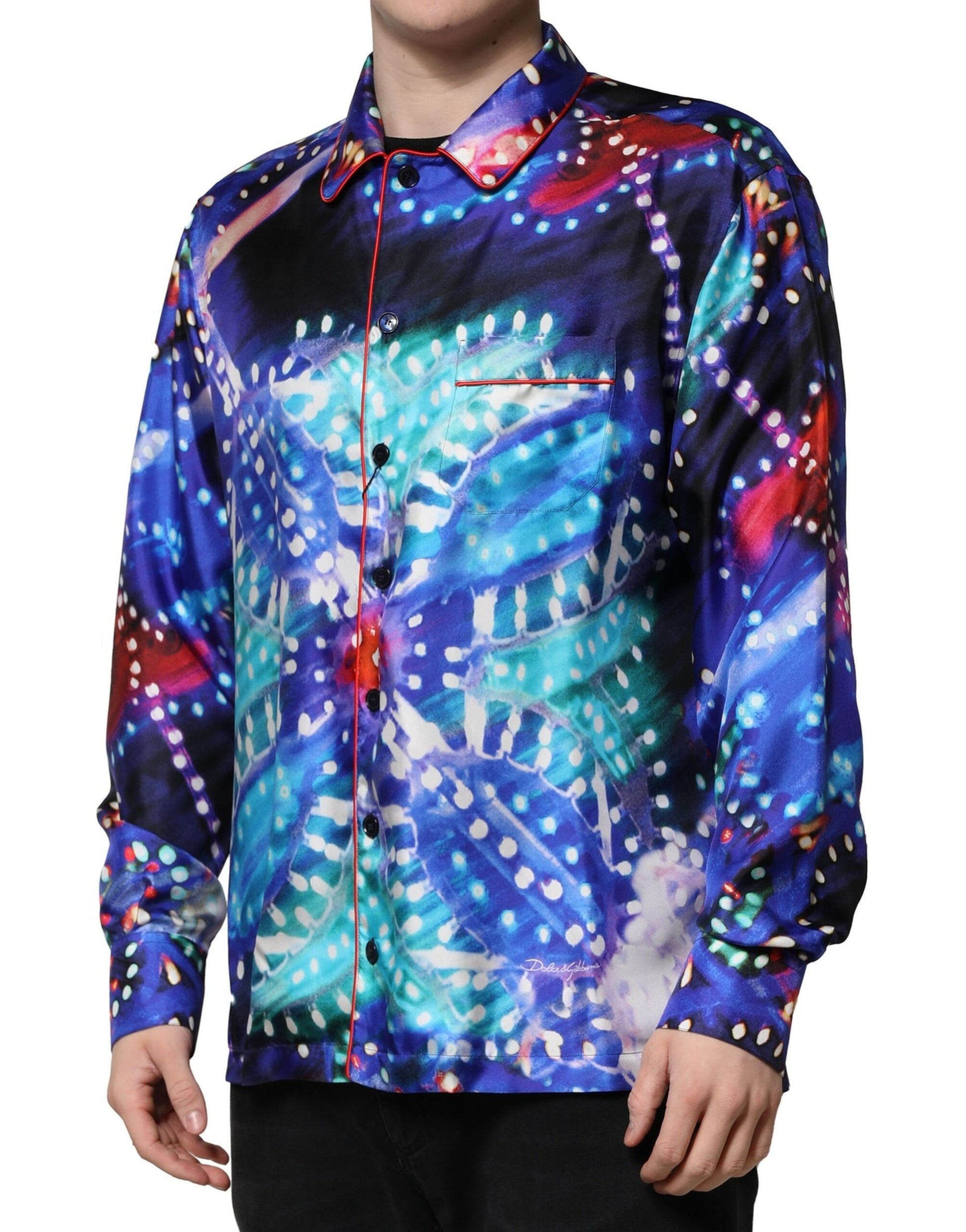 Dolce & Gabbana Multicolor Shirt for Men detail view