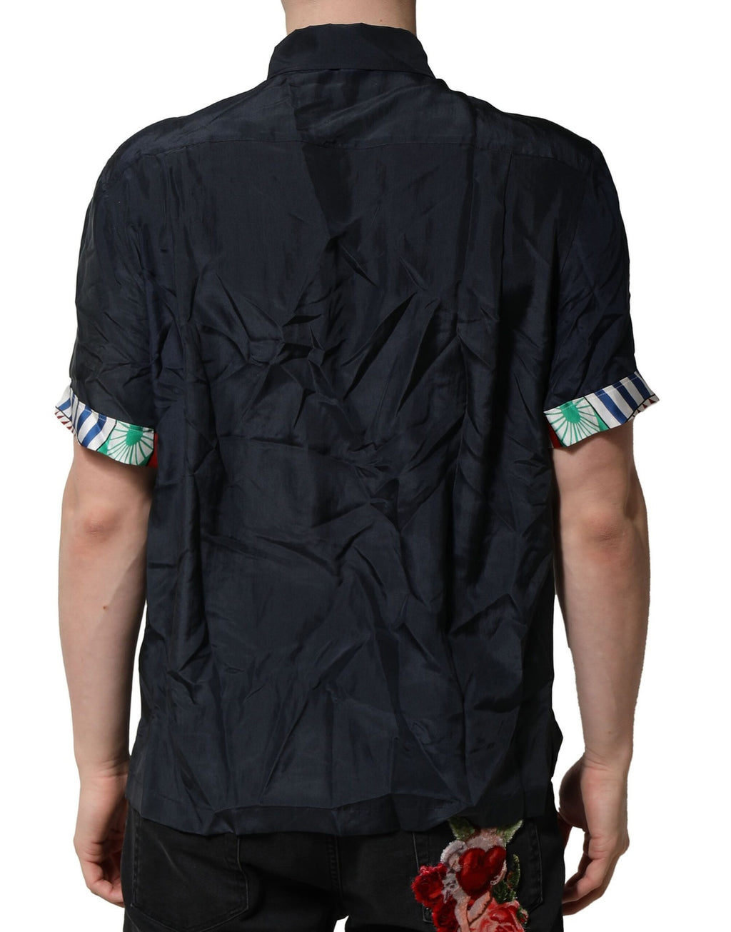 Dolce & Gabbana Black Shortsleeve for Men side view