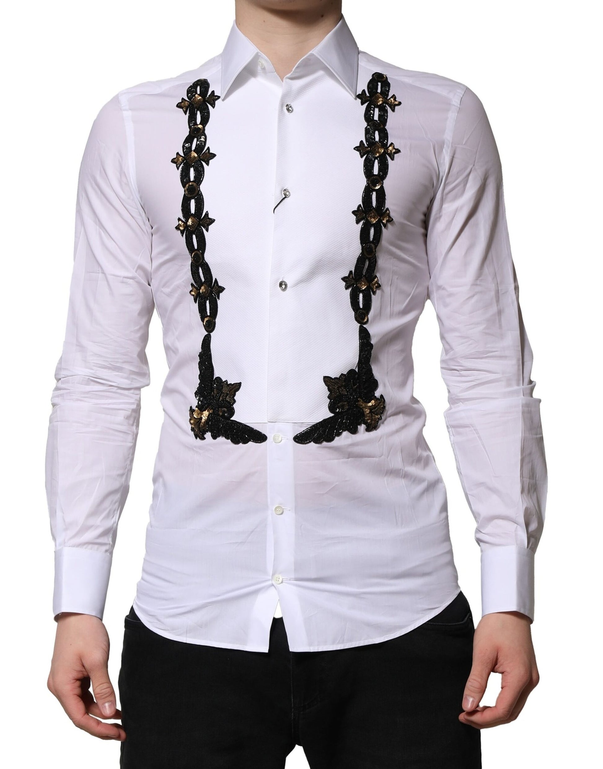 Dolce & Gabbana White Dress Shirt for Men alternate view
