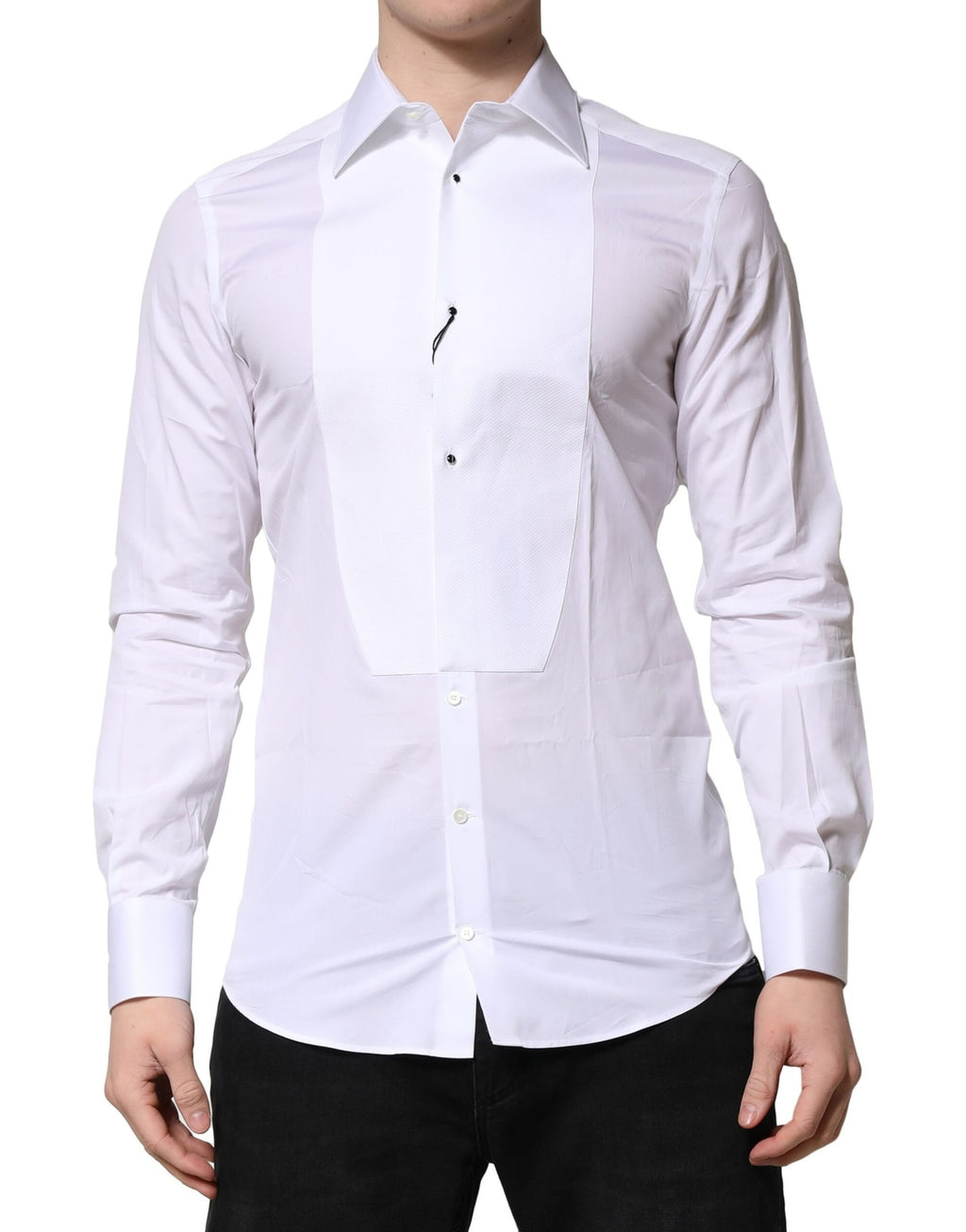 Dolce & Gabbana White Dress Shirt for Men