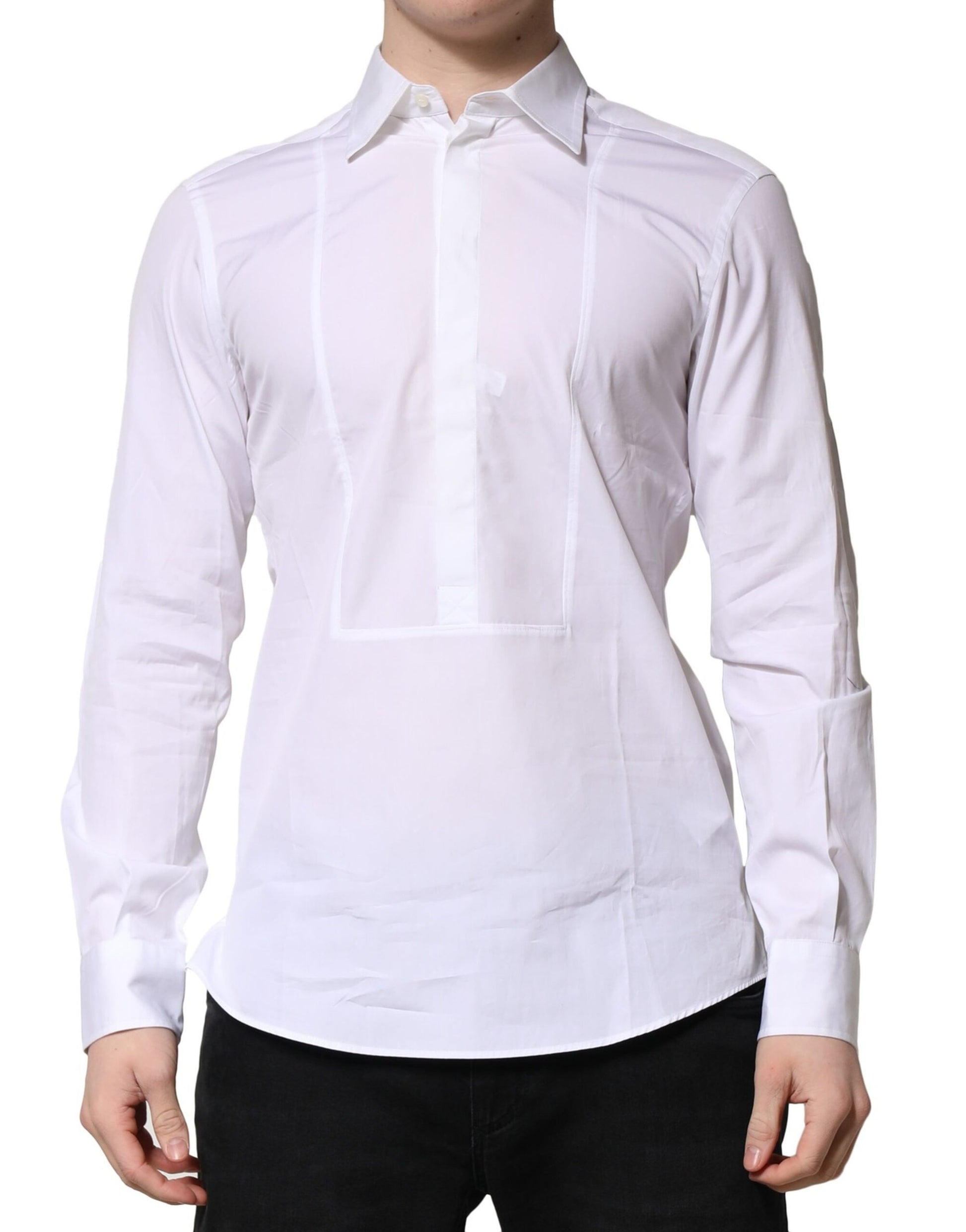 Dolce & Gabbana White Dress Shirt for Men
