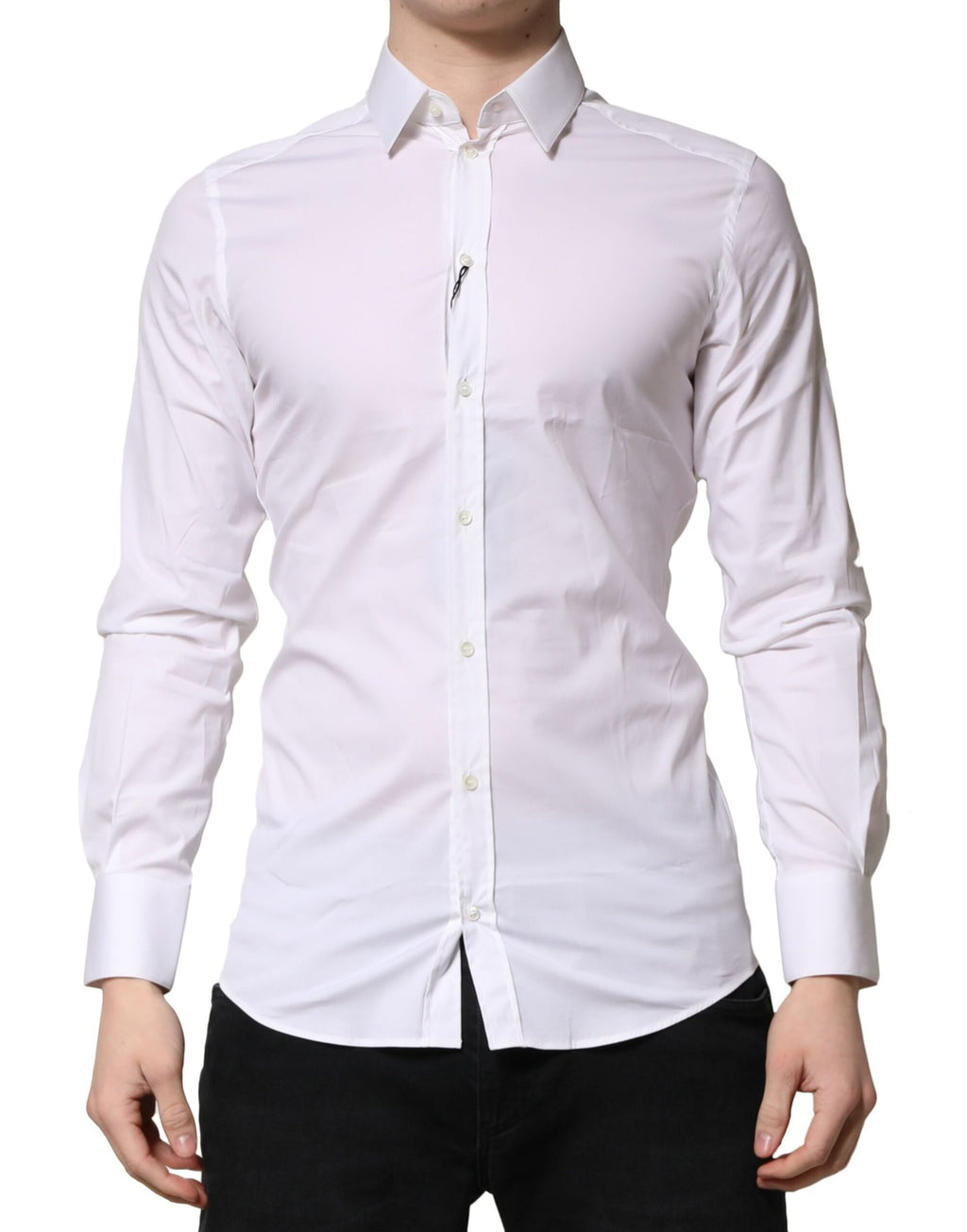 Dolce & Gabbana White Dress Shirt for Men