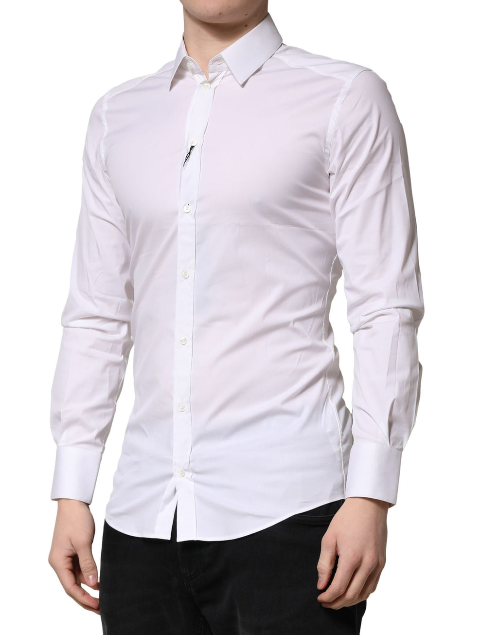 Dolce & Gabbana White Dress Shirt for Men detail view