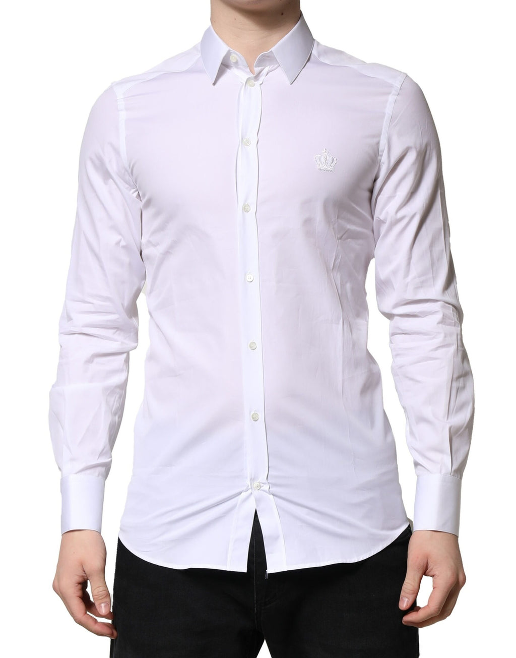 Dolce & Gabbana White Dress Shirt for Men