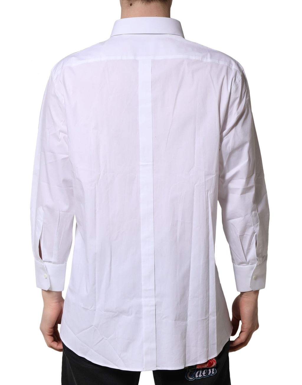 Dolce & Gabbana White Dress Shirt for Men side view