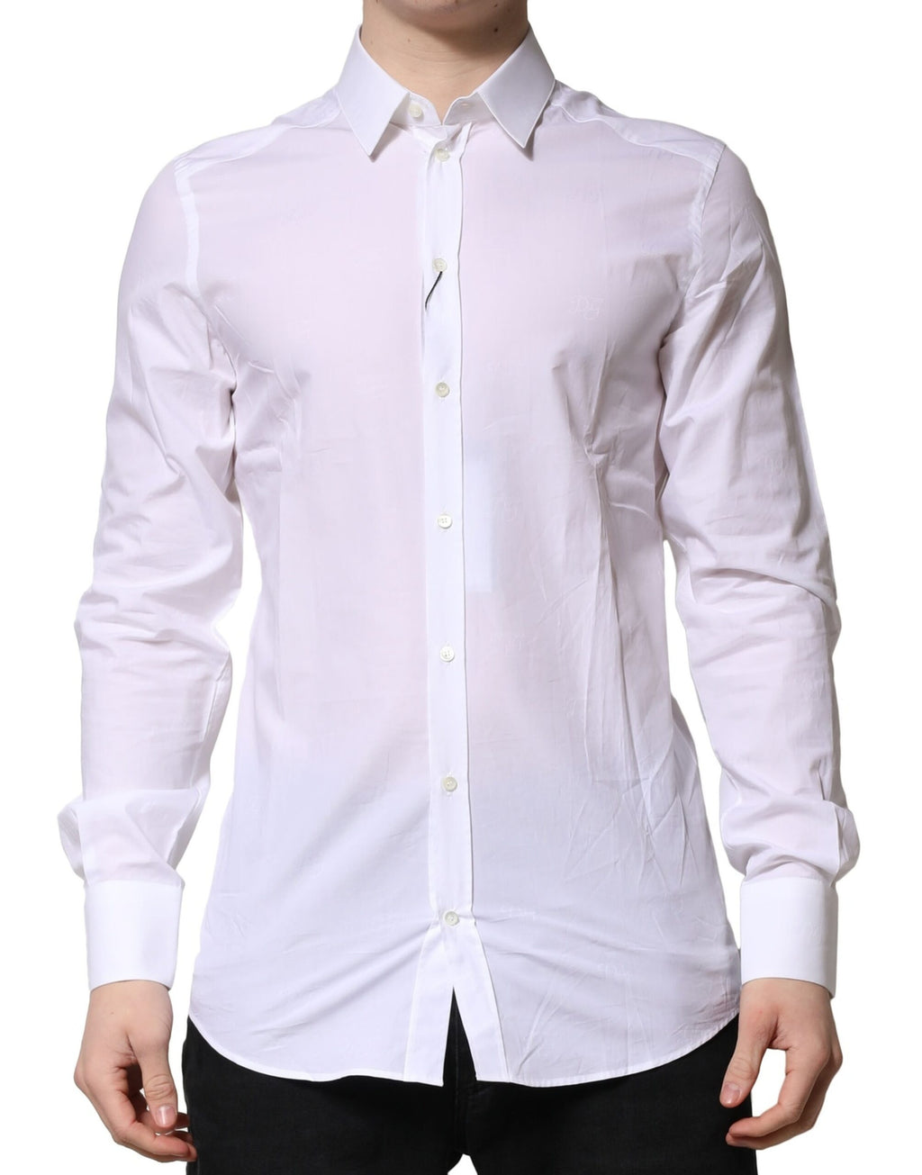 Dolce & Gabbana White Dress Shirt for Men