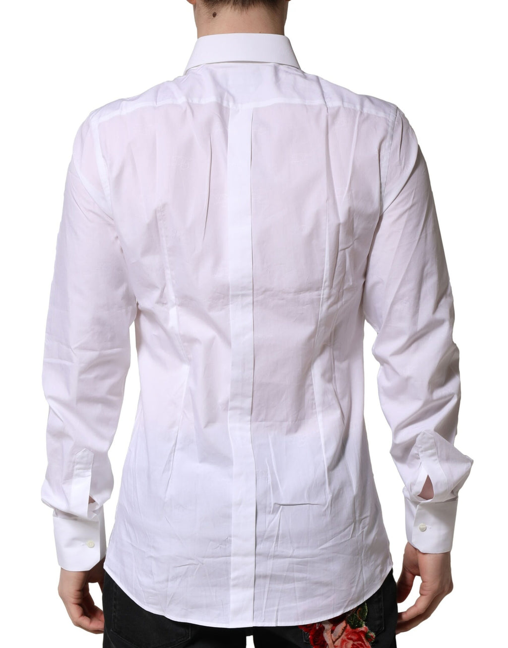 Dolce & Gabbana White Dress Shirt for Men side view