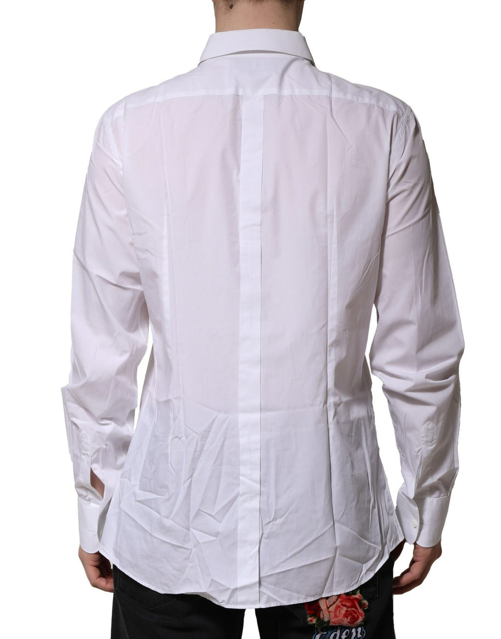 Dolce & Gabbana White Dress Shirt for Men side view