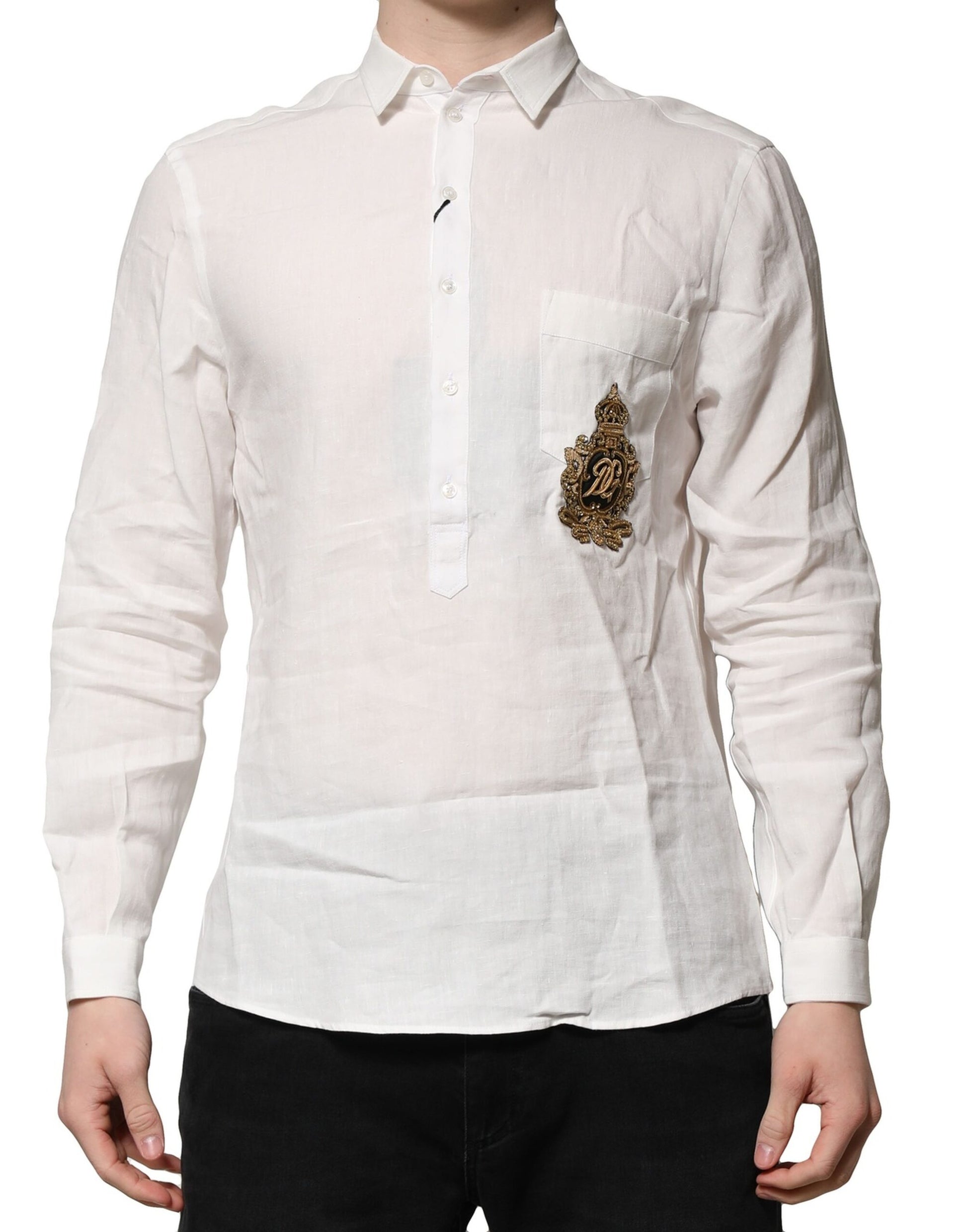 Dolce & Gabbana White Dress Shirt for Men alternate view
