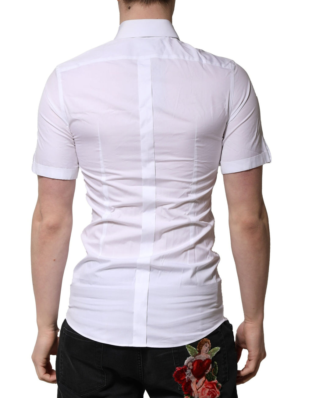 Dolce & Gabbana White Shortsleeve for Men side view