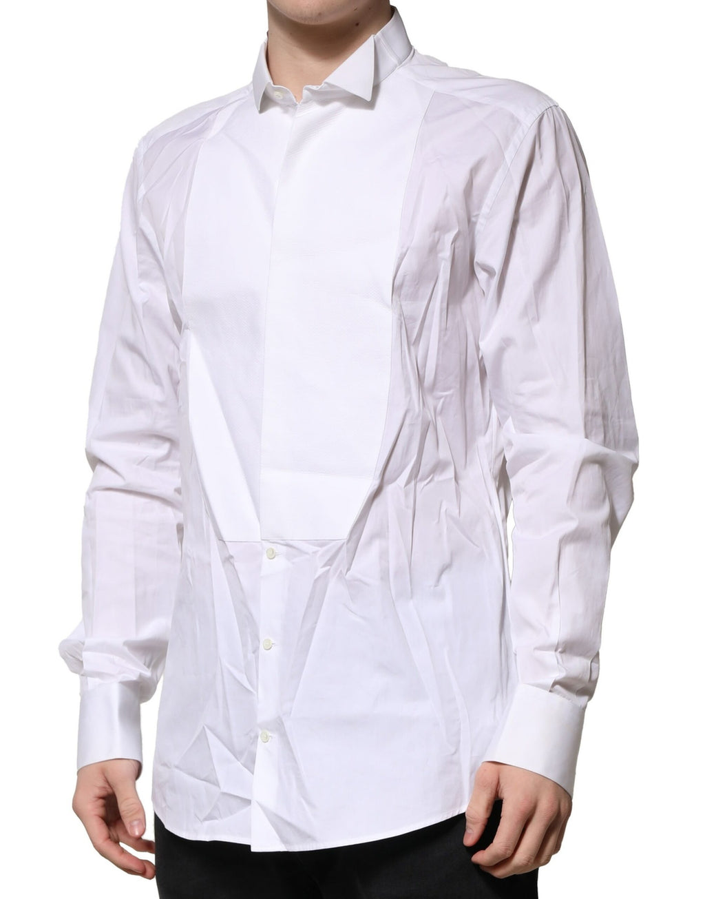 Dolce & Gabbana White Dress Shirt for Men detail view