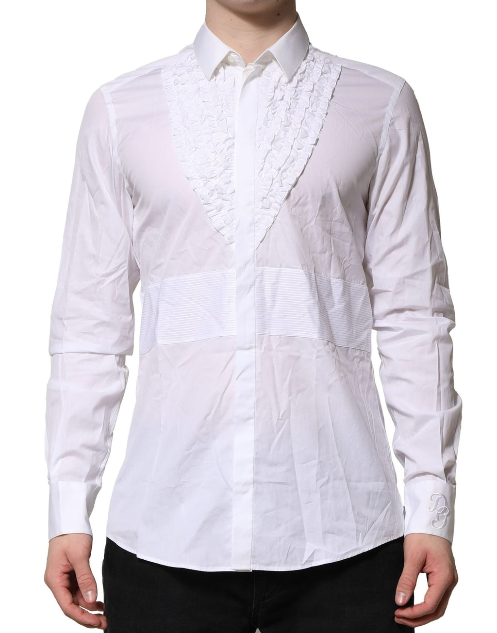 Dolce & Gabbana White Dress Shirt for Men