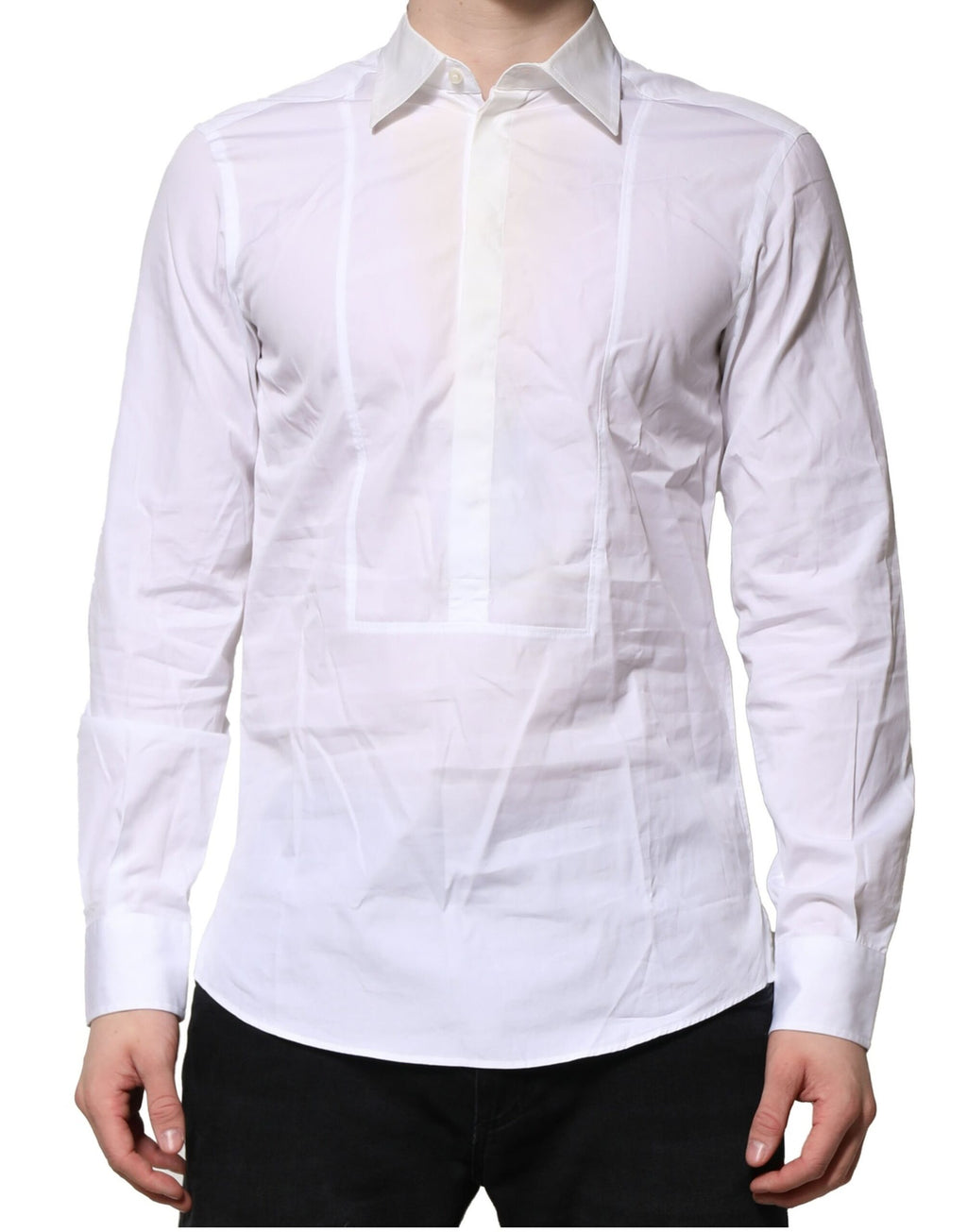 Dolce & Gabbana White Dress Shirt for Men