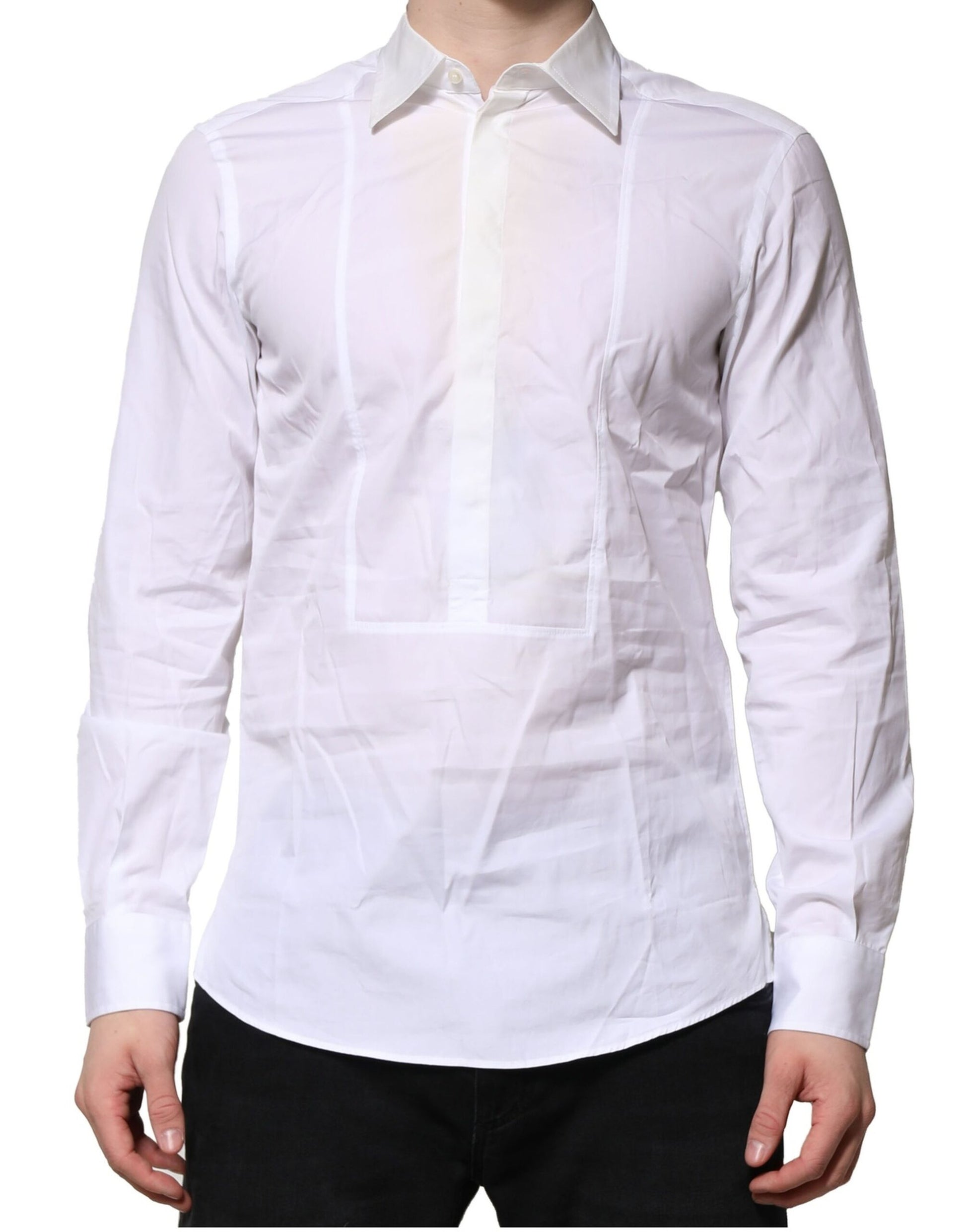 Dolce & Gabbana White Dress Shirt for Men