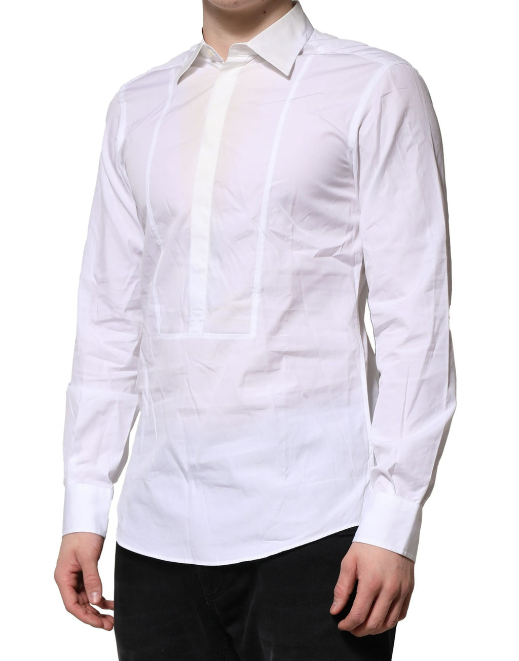 Dolce & Gabbana White Dress Shirt for Men detail view