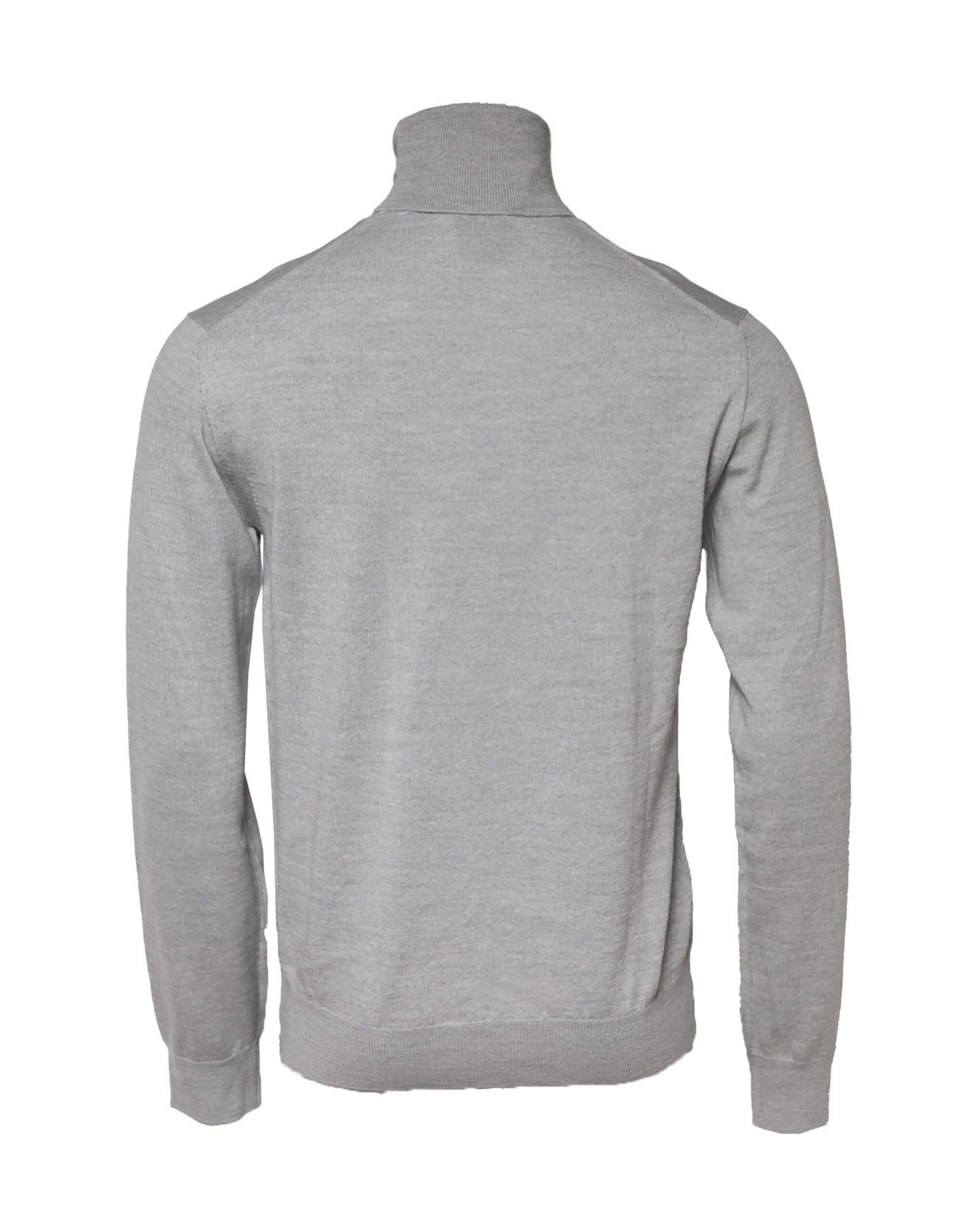 Dolce & Gabbana Grey Turtleneck for Men detail view