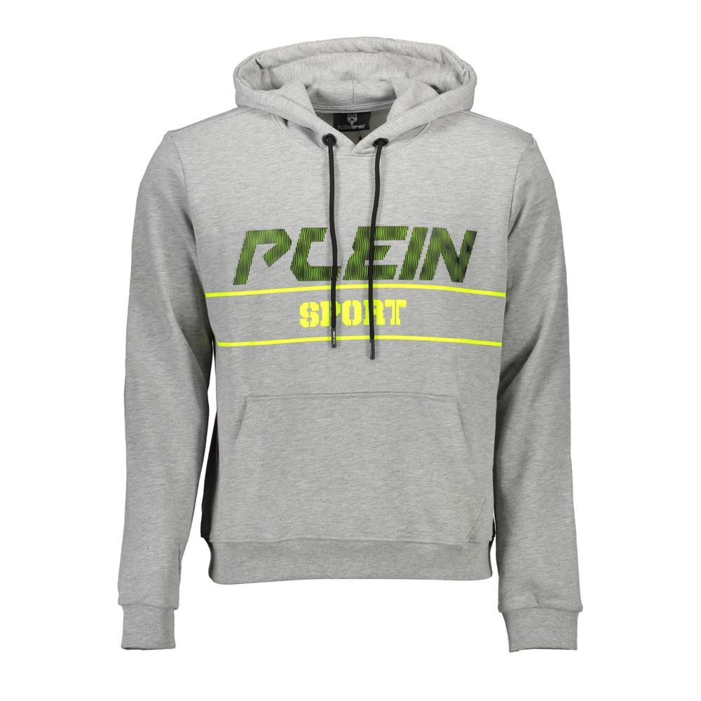 Plein Sport Gris Coton Hommes Sweatshirt