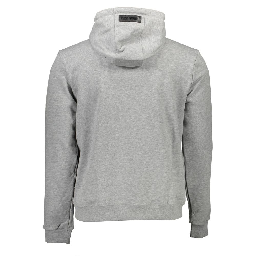 Plein Sport Gris Coton Hommes Sweatshirt