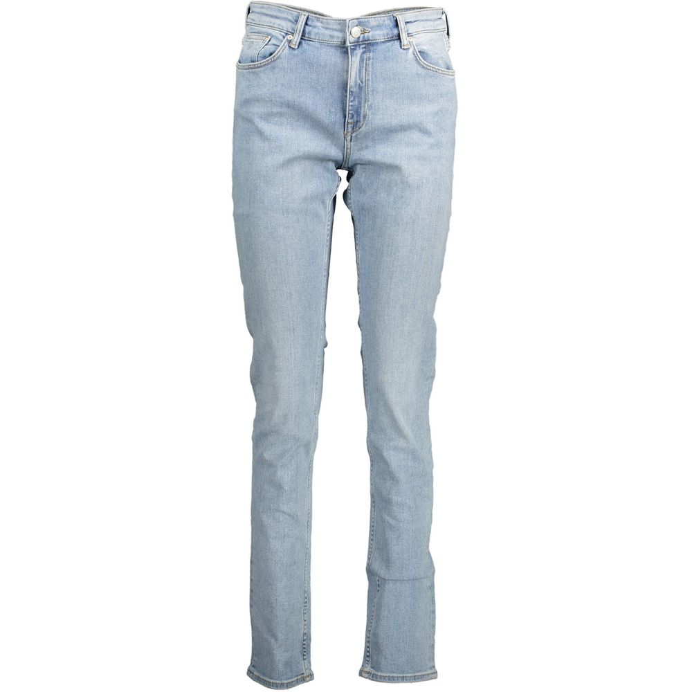 Jean femme Gant Azzurro en coton biologique