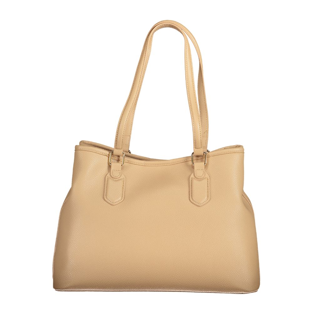 Sac à main Valentino beige en polyéthylène