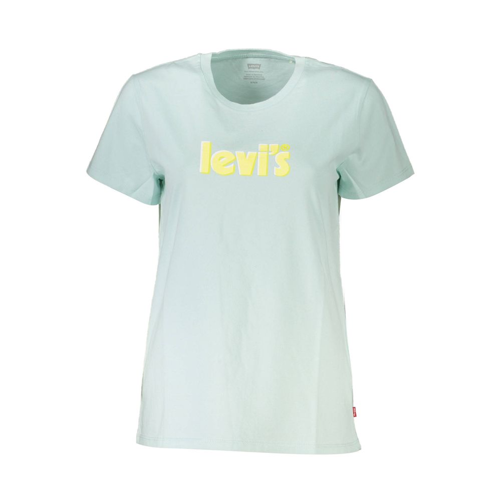 T-shirt en coton Azzurro Levi's pour femme