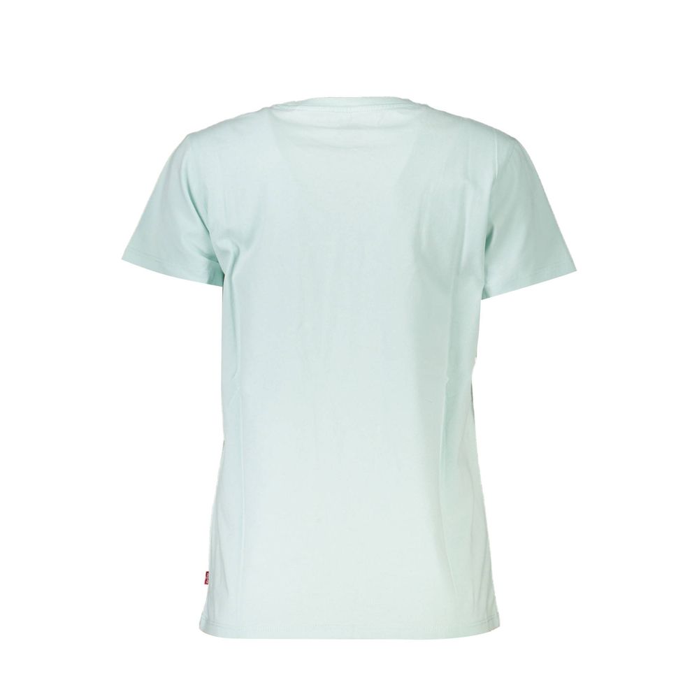 T-shirt en coton Azzurro Levi's pour femme