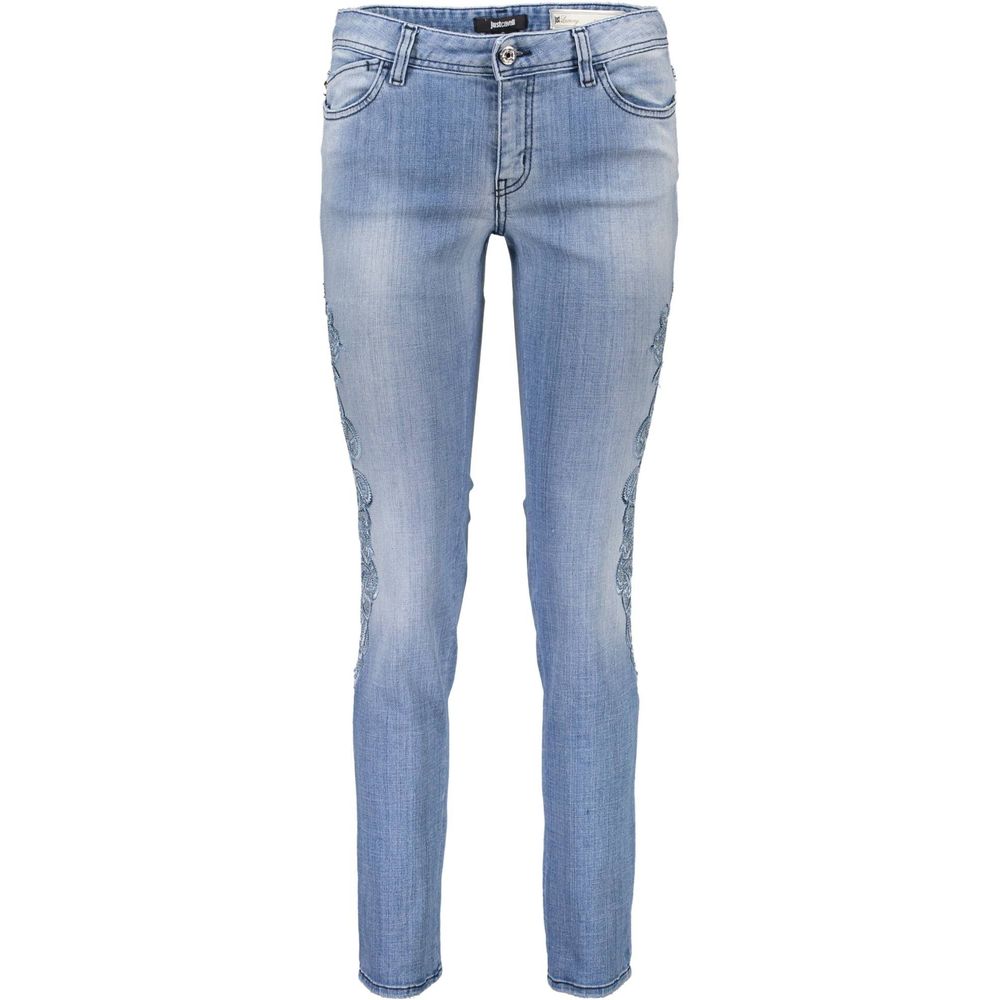 Just Cavalli Blue Skinny Jeans for Women
